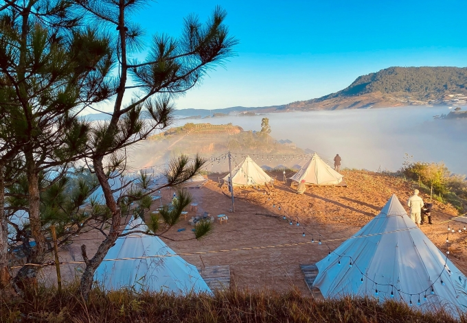 Dalat’s “Above the clouds” Campground