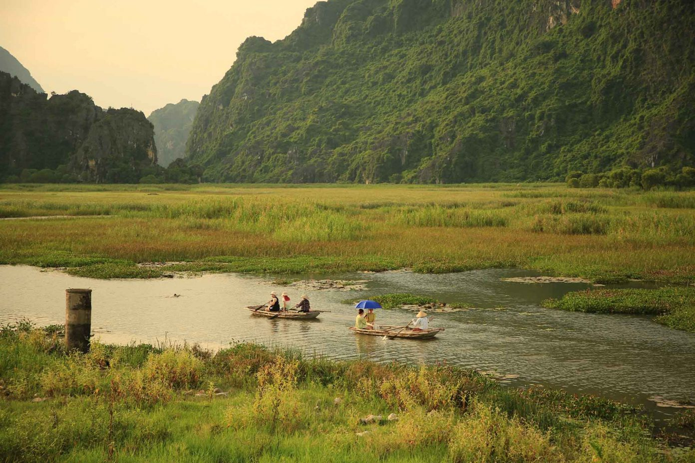 Van Long Lagoon - the “place with the largest natural picture”